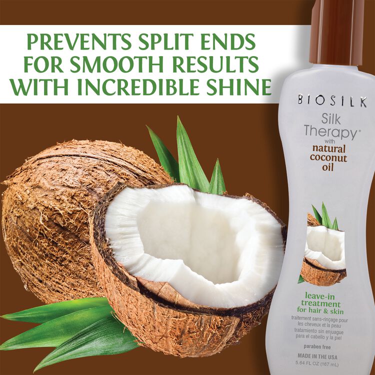 Silk Therapy Coconut Leave-in Treatment for Hair & Skin