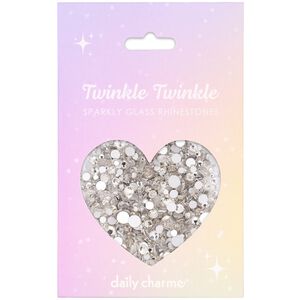 Nail Art Round Rhinestone Mix Clear