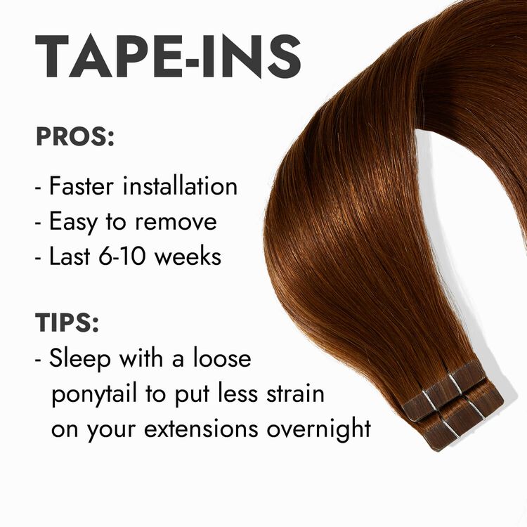 Tape In St. Lucia 18 Inch Human Hair Extensions