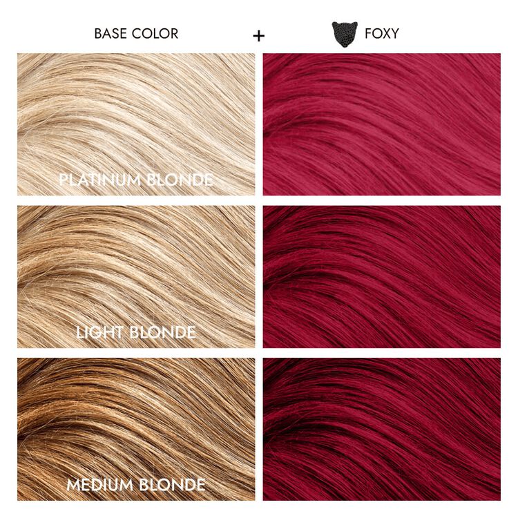 Foxy Semi Permanent Conditioning Hair Color