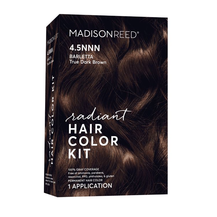 Radiant Cream Color Permanent Hair Color Kit 4.5NNN Barletta Brown