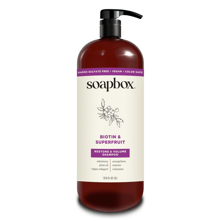 Biotin and Superfruit Restore & Volumize Shampoo