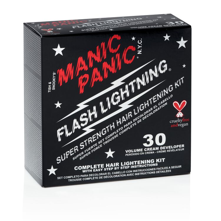 Flash Lightening 30 Volume Bleach Kit By Manic Panic Lightener