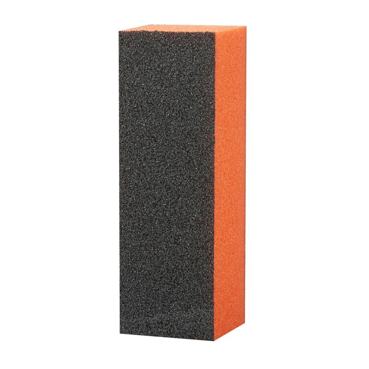 Orange Med Fine Buffer Block 100/180 Grit