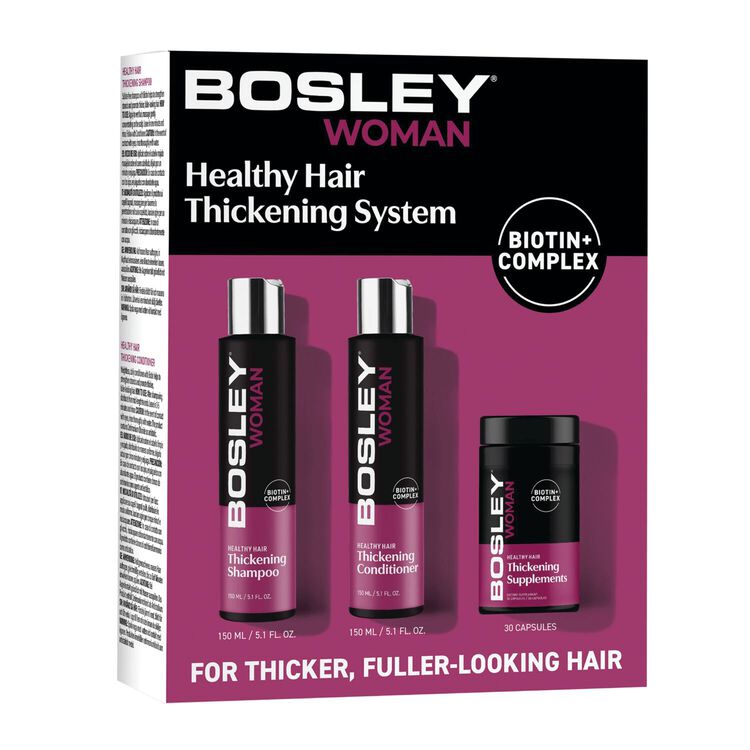 Women's Healthy Hair Thickening System