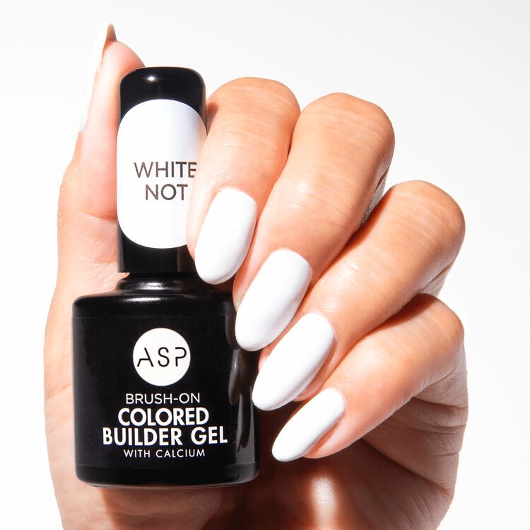 White Not Colored Builder Gel