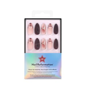 Mauve Mirage Medium Almond Press On Nails
