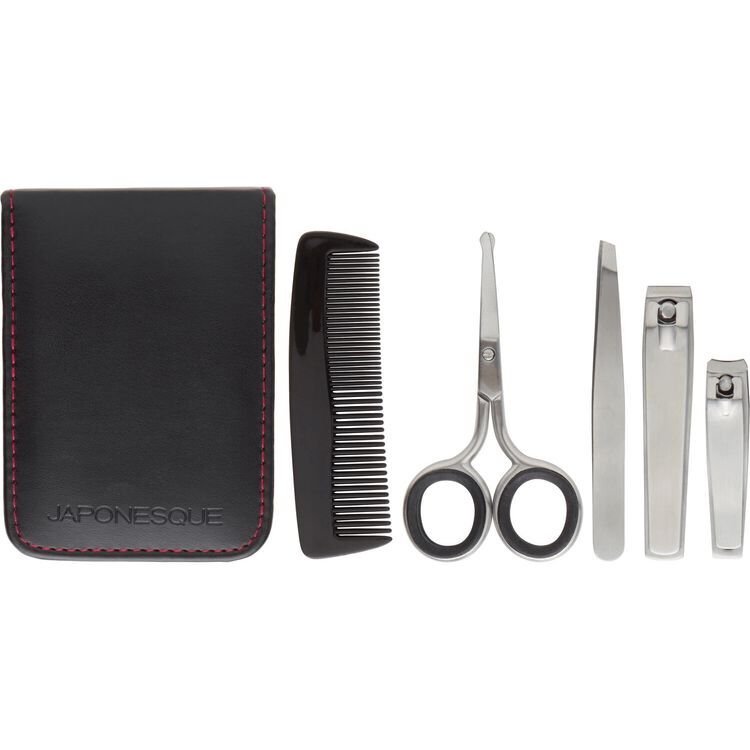 Japonesque Kit mens grooming, nail clippers, comb | Sally Beauty