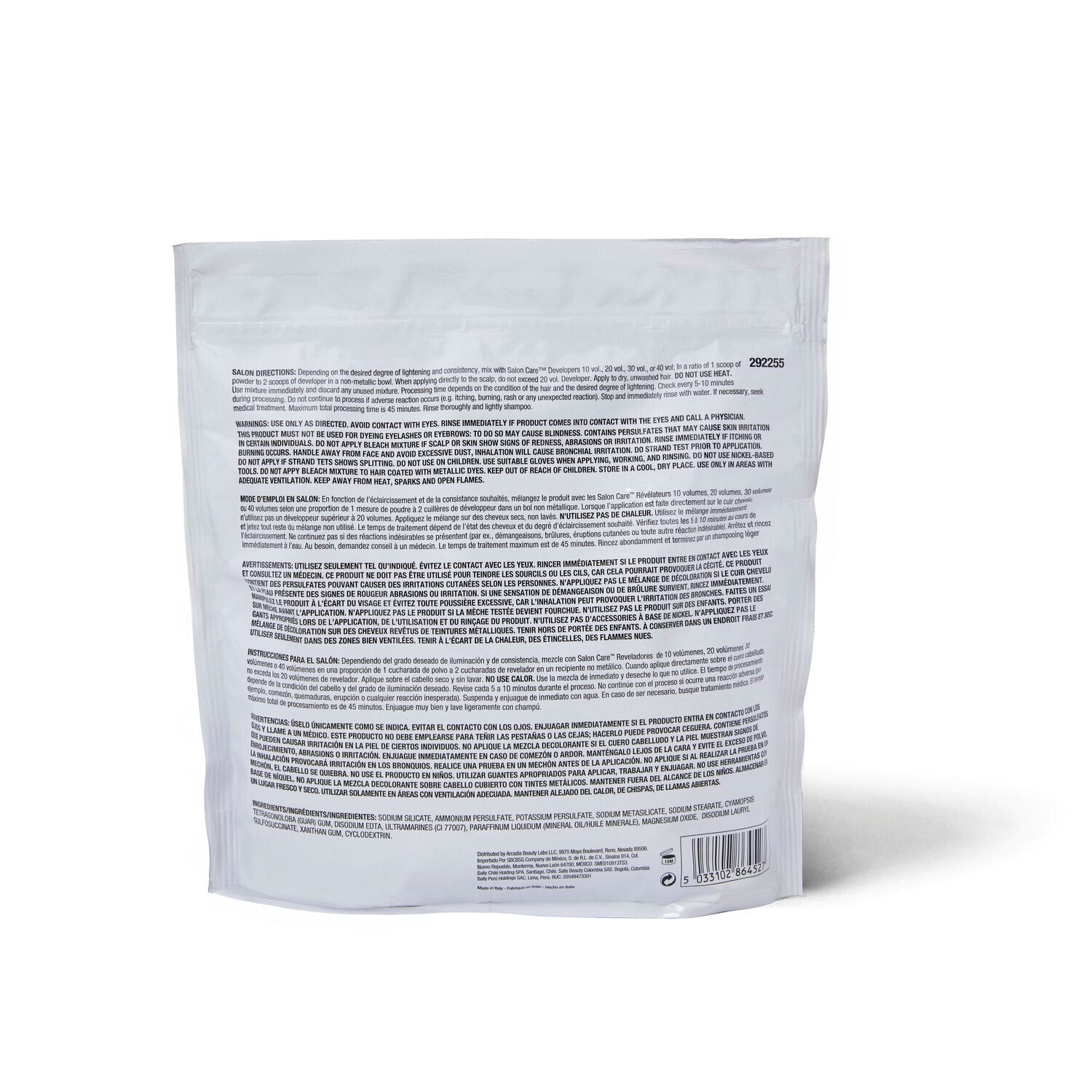 Prism Lites Blue Powder Lightener 1 lb by Salon Care Lightener