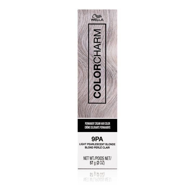 9PA Light Pearlescent Blonde Permanent Cream Hair Color