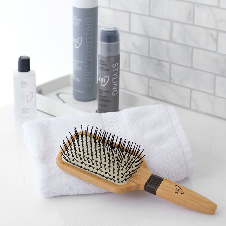 Bamboo Vented Paddle Cushion Brush