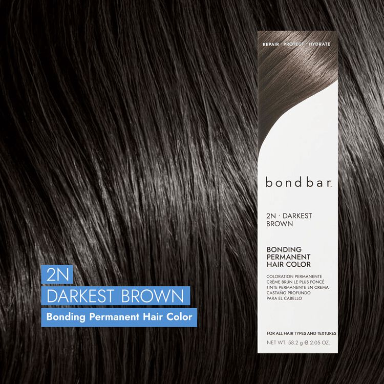 2N Darkest Brown Bonding Permanent Crème Hair Color