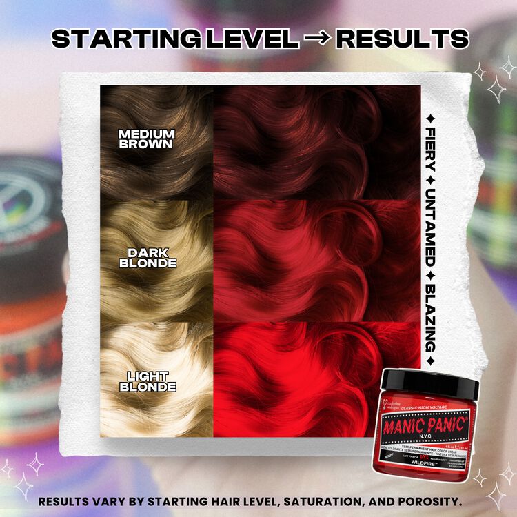 Wildfire Semi Permanent Cream Hair Color