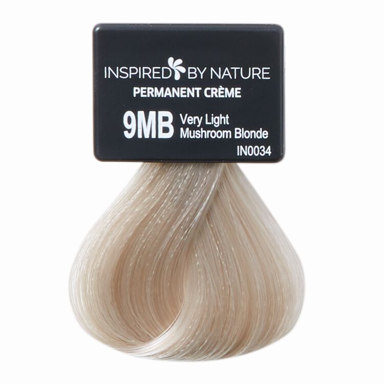 Ammonia-Free Permanent Hair Color Very Light Mushroom Blonde 9MB