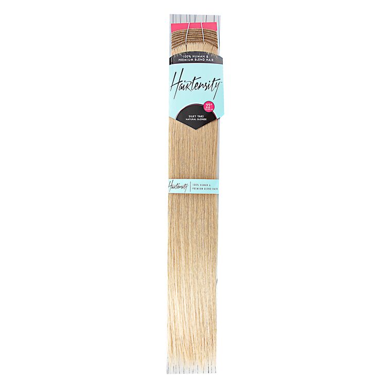 Hairtensity 22 Inch Human & Premium Blend Hair | Weft Hair Extensions ...