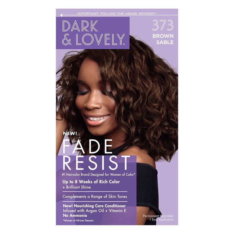 Fade Resistant Brown Sable Permanent Hair Color by Dark & Lovely |  Permanent Hair Color | Sally Beauty