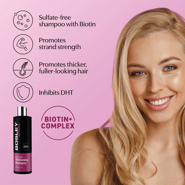 Women's Healthy Hair Thickening Shampoo