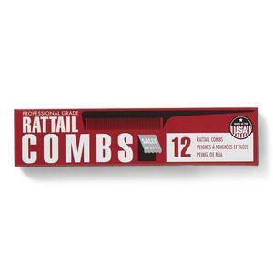 #20 Black Professional Rattail Comb