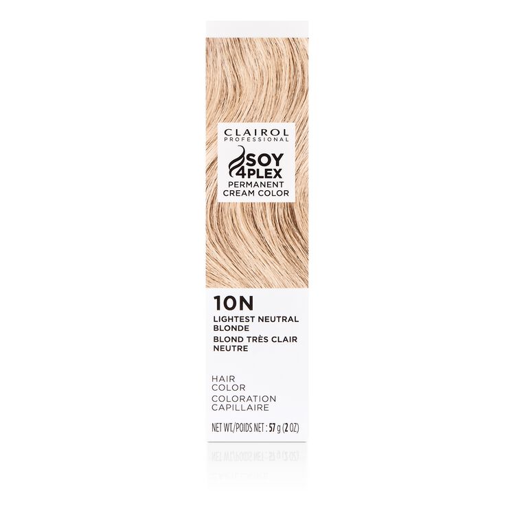 10N Lightest Neutral Blonde Permanent Cream Hair Color