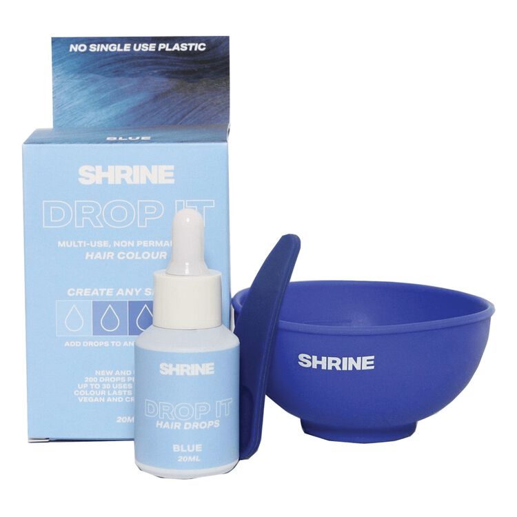 Blue Semi-Permanent Hair Dye Drops