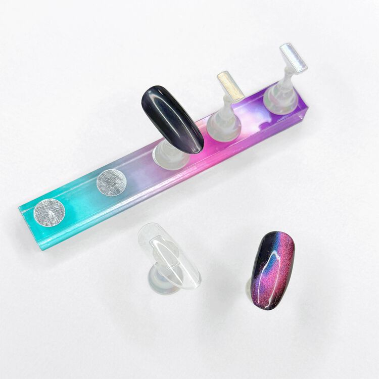 Iridescent Acrylic Nail Tip Stand