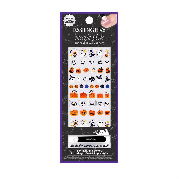 Magic Pick Premium Nail Art Stickers Pumpkin Patch