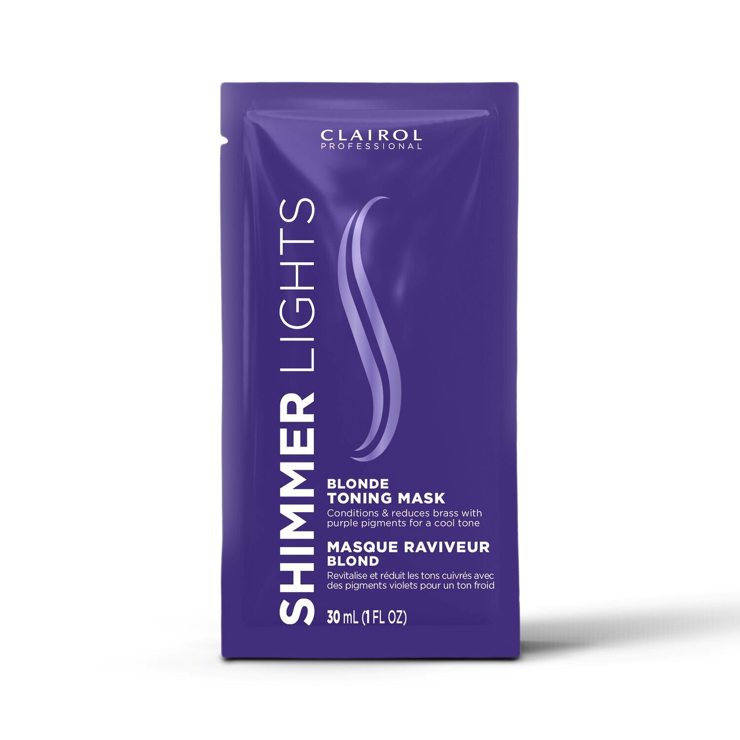 Shimmer Lights Purple Toning Mask Packette