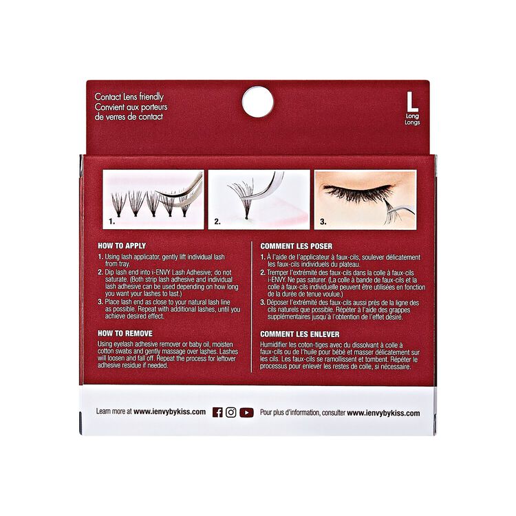 i-Envy Ultra Black Knot Free Long Lashes