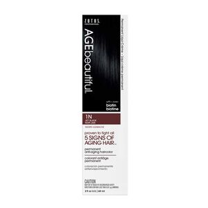 1N Jet Black Permanent Liqui-Creme Hair Color