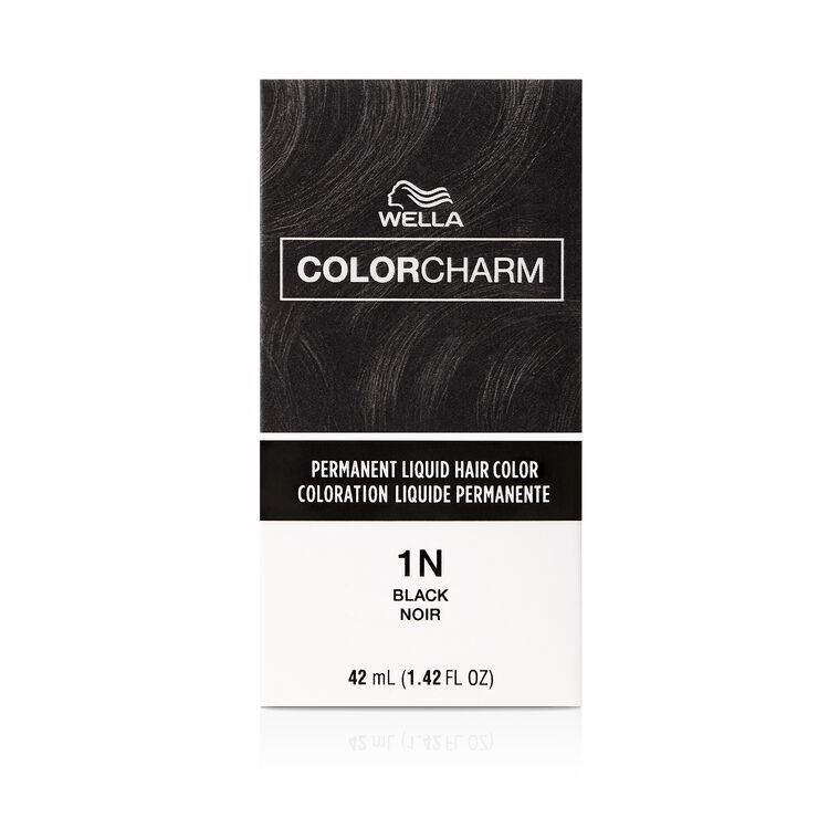 Black Color Charm Liquid Permanent Hair Color