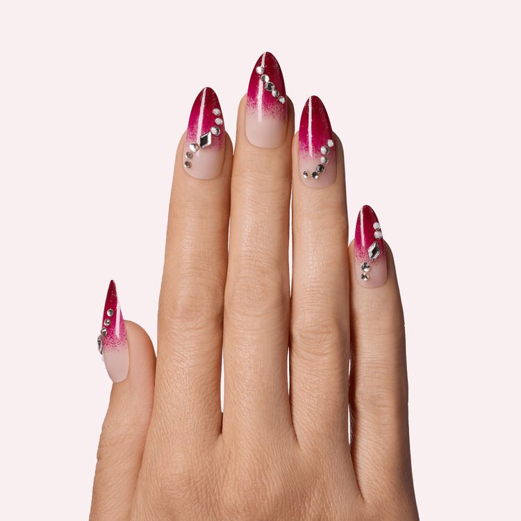 Gel Nail Luxe Ruby Ring