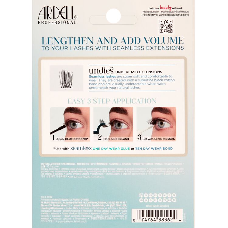 Seamless Underlash Extensions Fauxmink 100ct