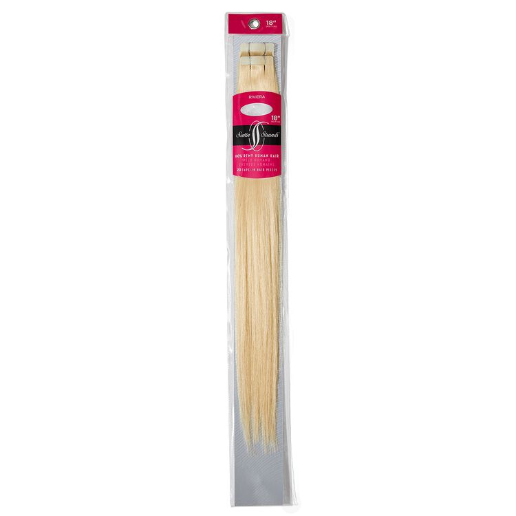 Tape In Riviera 18 Inch Human Hair Extensions