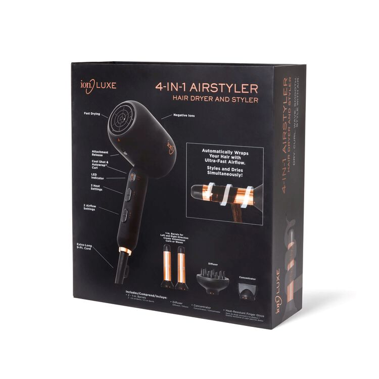 Luxe 4-In-1 Autowrap Airstyler