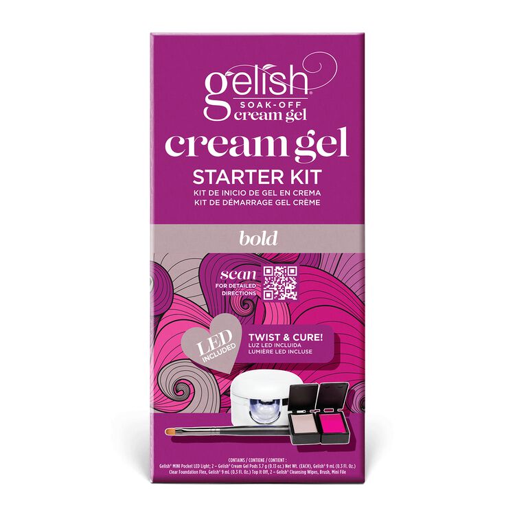 Solid Cream Gel Starter Kit - Purple/Neutral