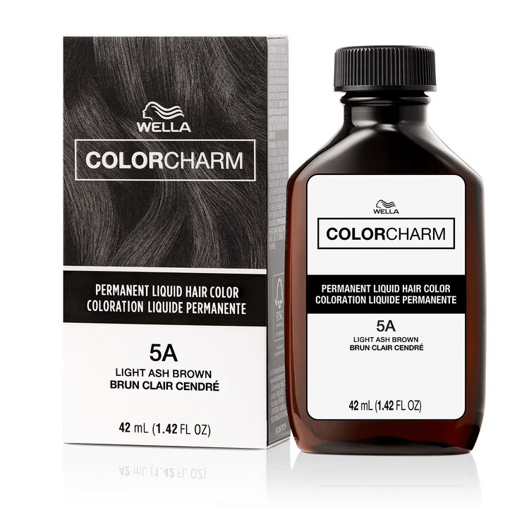 5A Light Ash Brown Permanent Liquid Hair Color