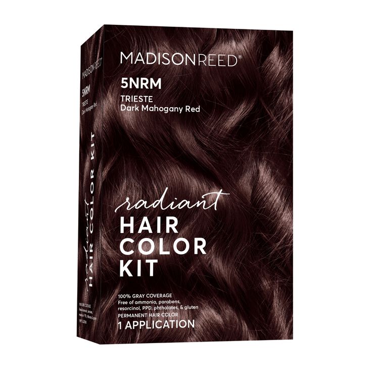 Radiant Cream Color Permanent Hair Color Kit 5NRM Trieste Red