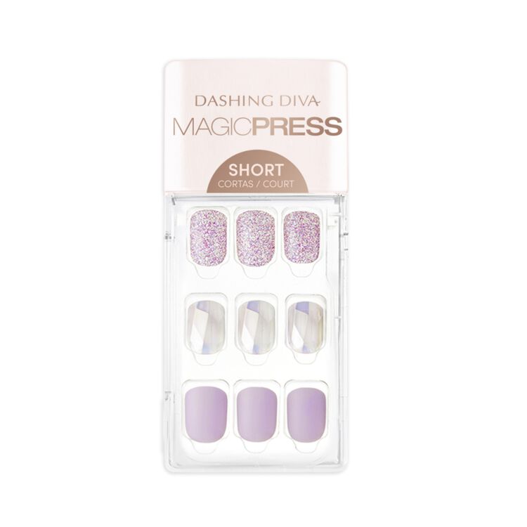 Dashing Diva Magic Press On Nails Lilac Ice Press On Nail Kits Sally Beauty