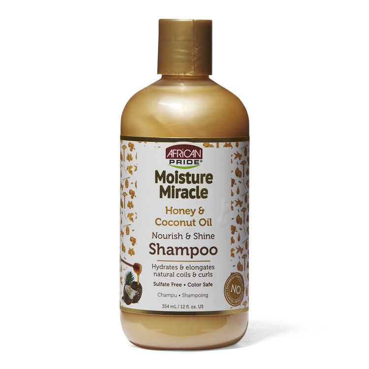 African Pride Nourish & Shine Shampoo by Moisture Miracle