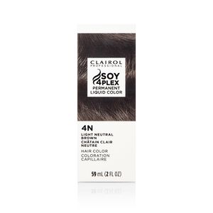 4N Light Neutral Brown Permanent Liquid Hair Color