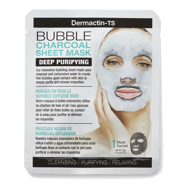 Kamel hovedlandet Borgmester Dermactin-TS Charcoal Bubble Face Mask