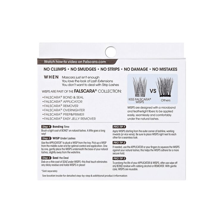 Falscara Clear Band False Eyelash Extension Wisps Multipack
