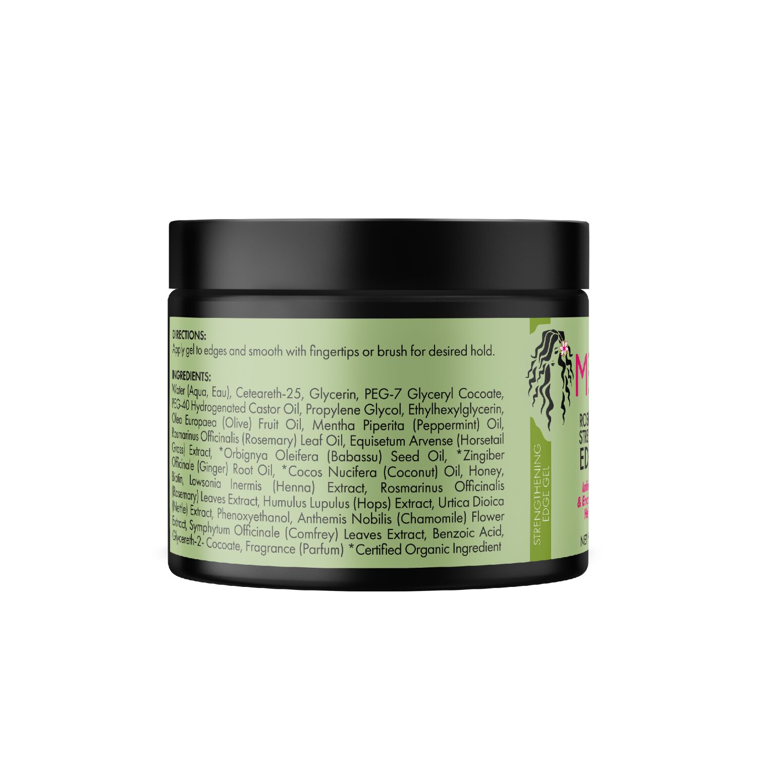 Mielle Rosemary Mint Strengthening Edge Gel Textured Hair Hair