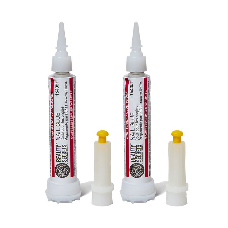 2 Pack Drip and Clog Proof Nail Glue