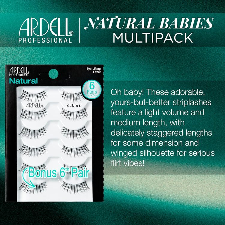 5 Pack Black Babies Lashes