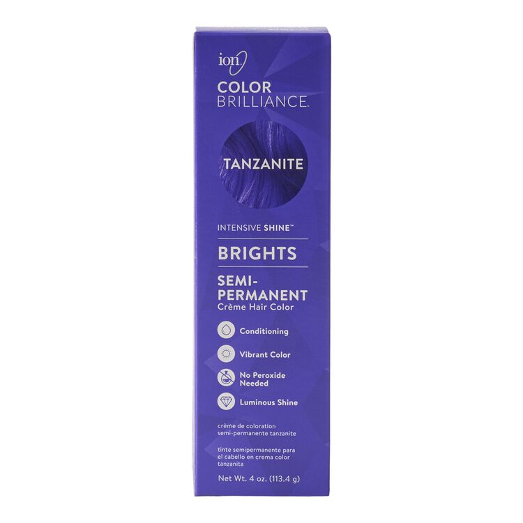 Semi-Permanent Brights Hair Color Tanzanite