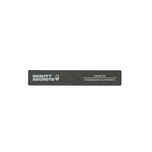 Black Rectangular Cushion Nail File