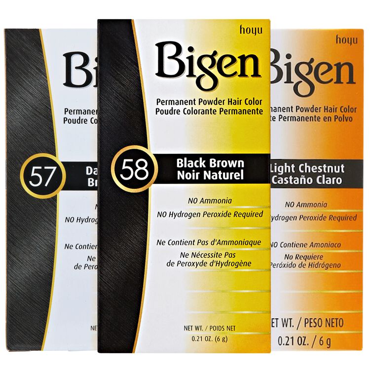 Dark Brown Permanent Powder Hair Color by Bigen | Permanent Hair Color |  Sally Beauty