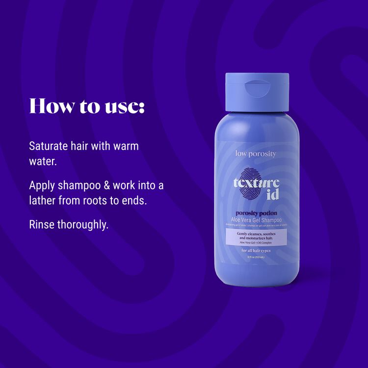 Low Porosity Aloe Vera Gel Shampoo