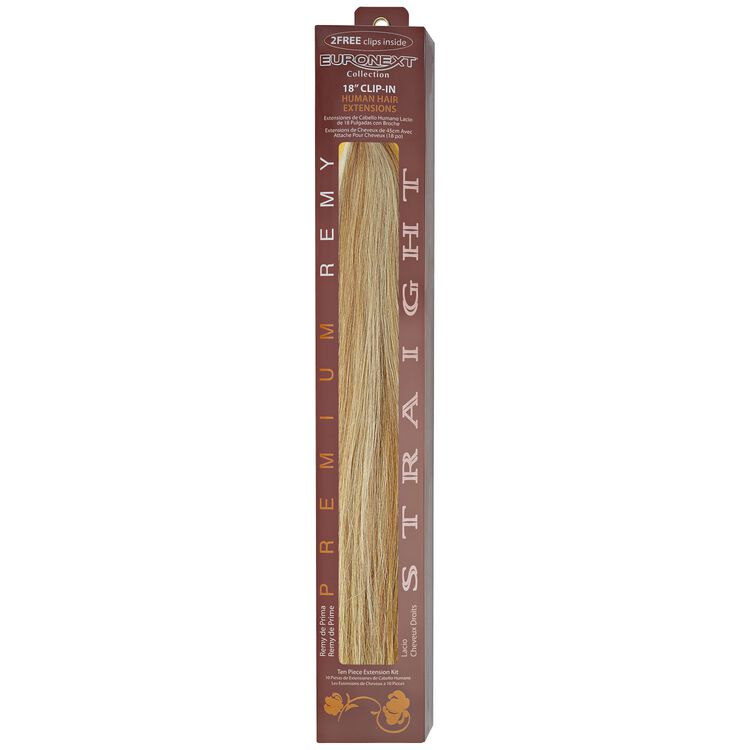 Euronext Clip In Human Hair Extensions 18 Inch Hair Extensions